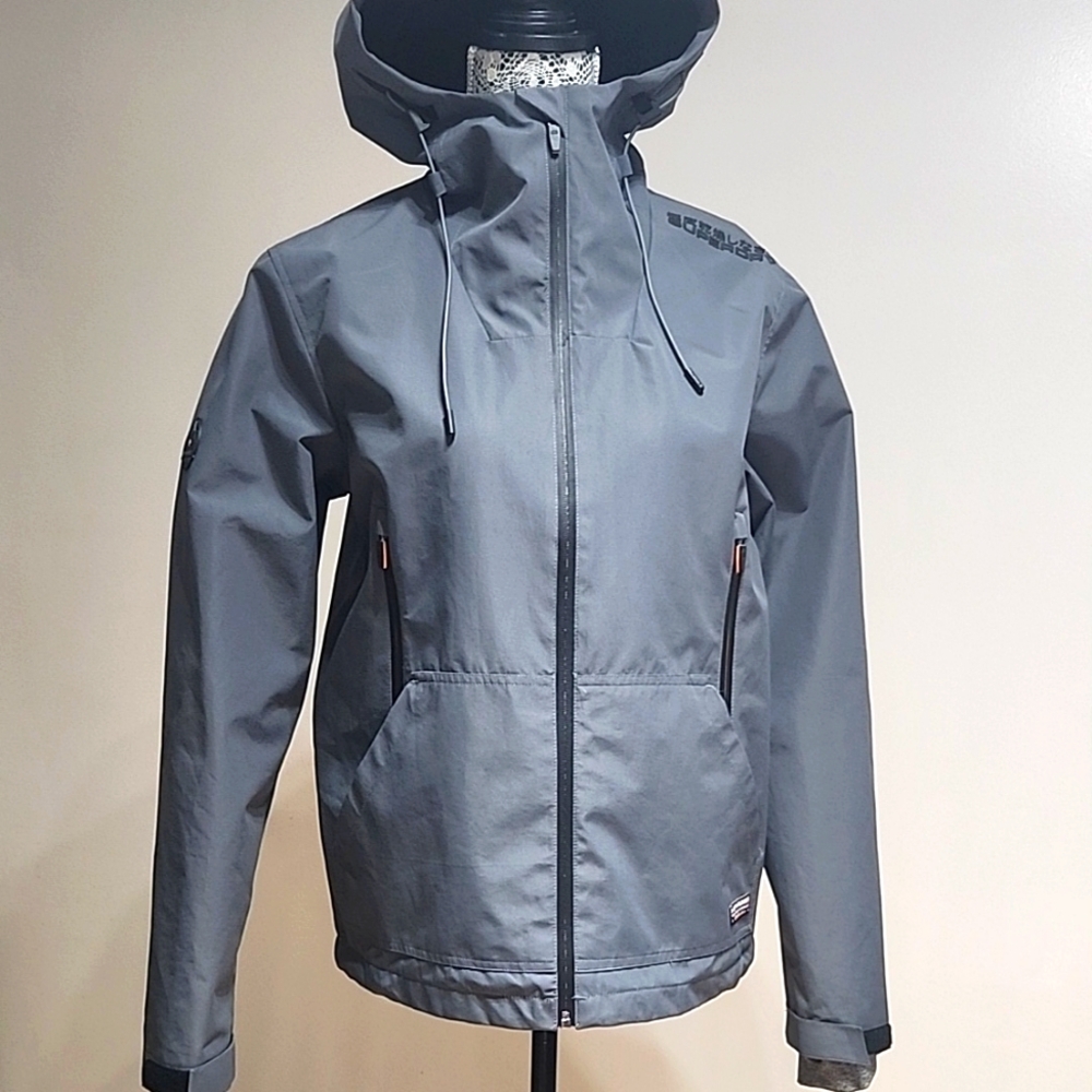 [S] SUPERDRY Grey Elite Windcheater Jacket - Men's